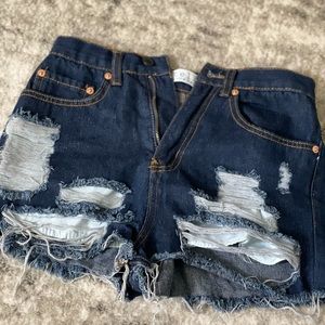 Stella Laguna Frayed Shorts